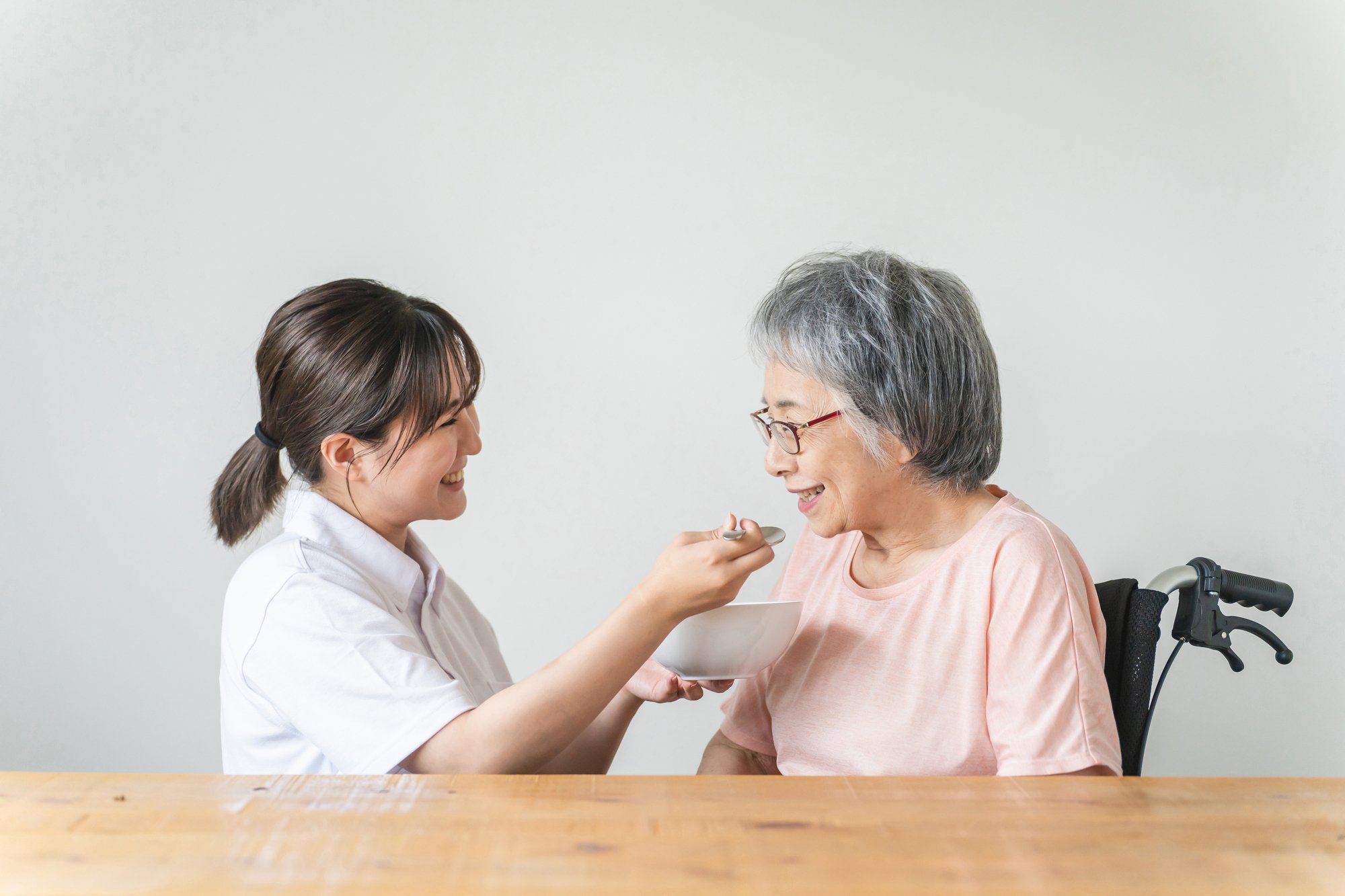 介助の様子